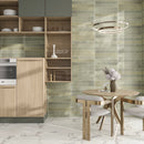 Marmatto Green Porcelain Subway Tile 3x24 | Tile Club