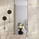 Marmatto Taupe Porcelain Subway Tile 3x24 Accent Wall