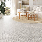 Meadow Calacatta Gold Flower Marble Mosaic Tile | Tile Club