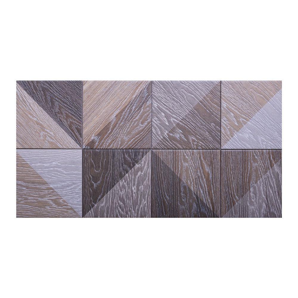 Melange Natural Geometric Porcelain Tile | Tile Club
