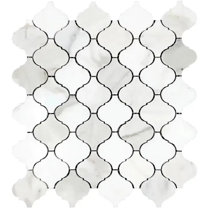 Lantern Marble Mosaic Tile|Tile Club