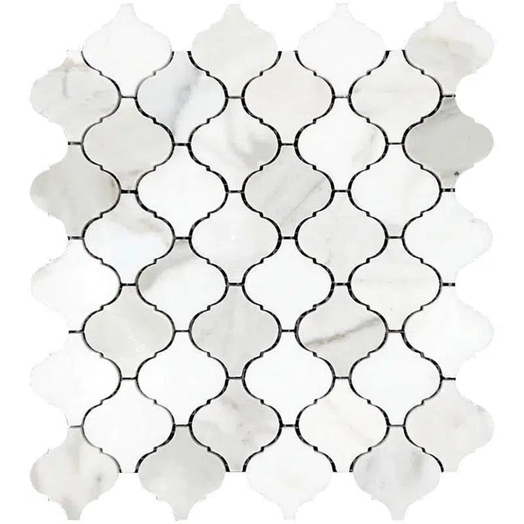 Lantern Marble Mosaic Tile|Tile Club