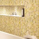 Mixed Lemon Squares Glass Pool Tile | Tile Club