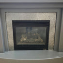 Silver Mercury Glass Fireplace Surround from Tile Club