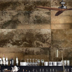 Molten Gold 16x48 Large Format Ceramic Tile | Tile Club