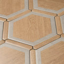 Montura Wood Look Porcelain Hexagon Tile | Tile Club