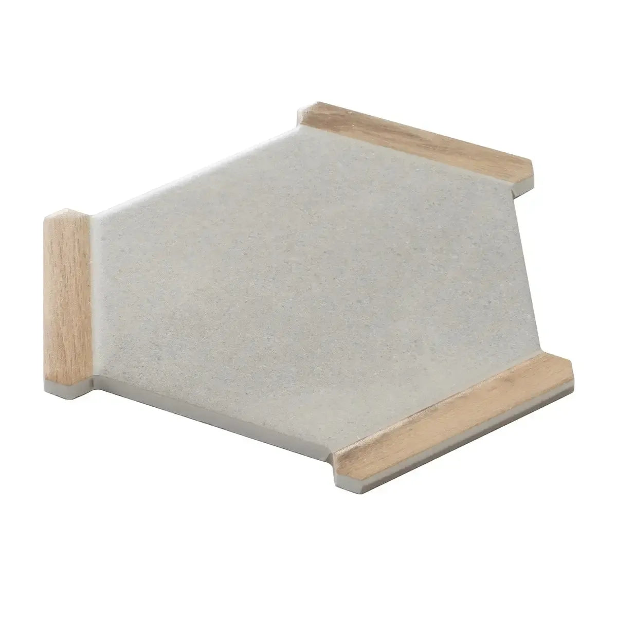 Montura Concrete Porcelain Hexagon Tile | Tile Club