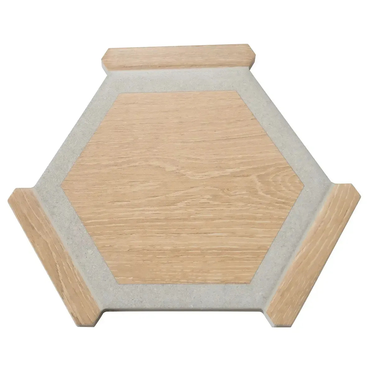 Montura Wood Look Porcelain Hexagon Tile | Tile Club