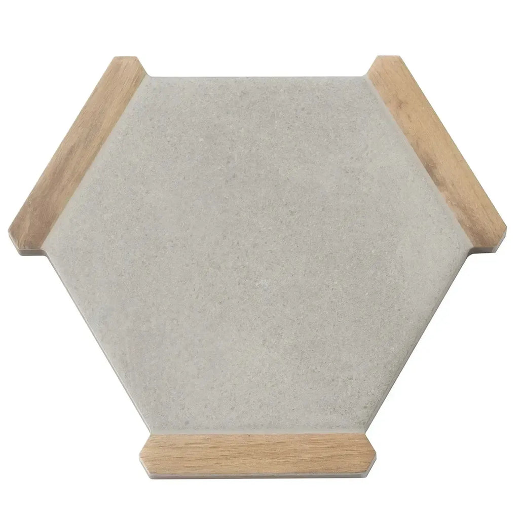 Montura Concrete Porcelain Hexagon Tile | Tile Club