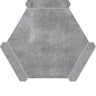 Montura Gray Slate Porcelain Hexagon Tile