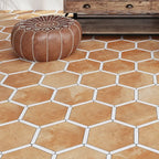 Montura Terracotta Porcelain Hexagon Tile