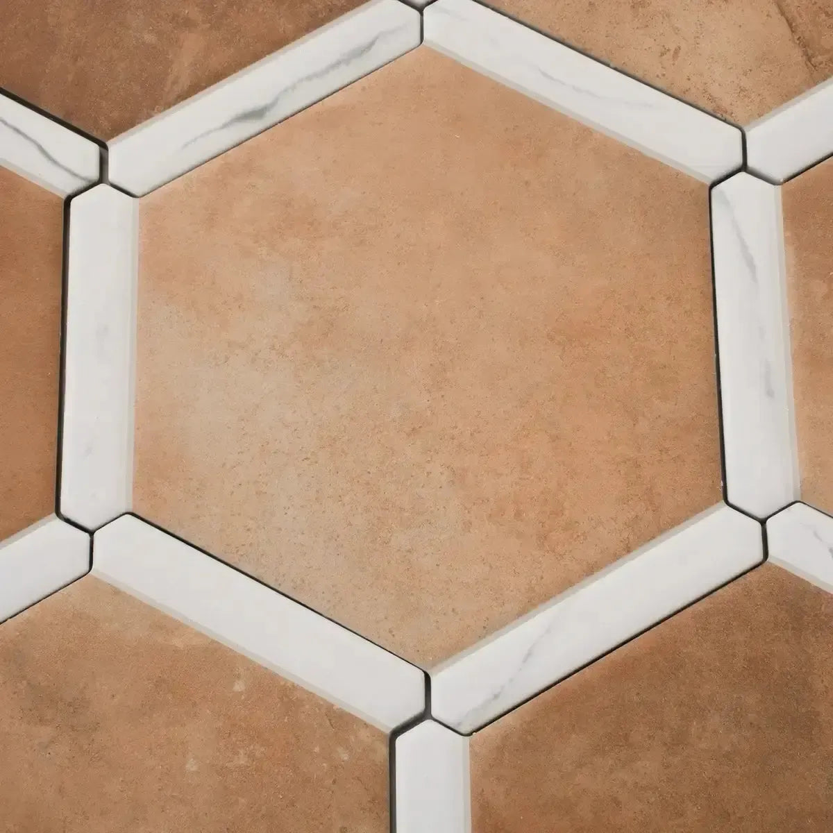 Montura Terracotta Porcelain Hexagon Tile | Tile Club