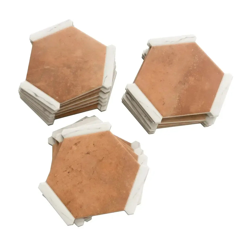Montura Terracotta Porcelain Hexagon Tile | Tile Club