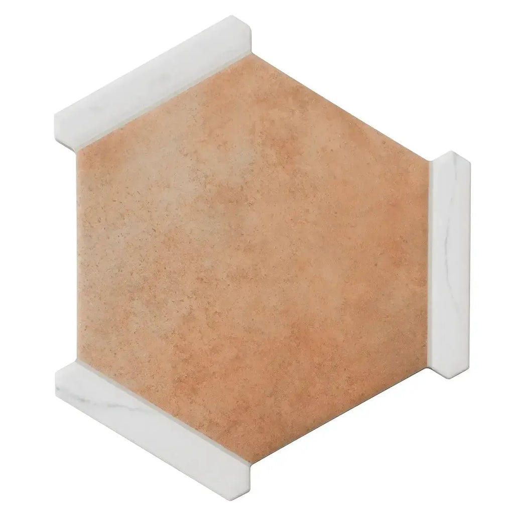 Montura Terracotta Porcelain Hexagon Tile | Tile Club
