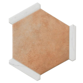 Montura Terracotta Porcelain Hexagon Tile
