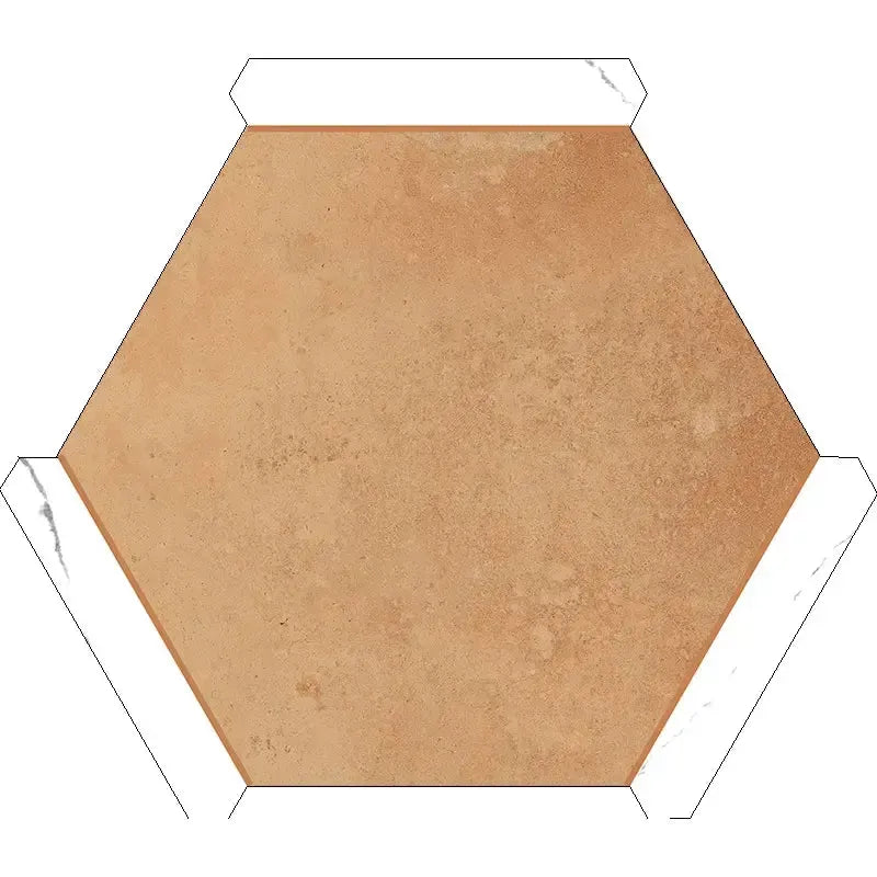 Montura Terracotta Porcelain Hexagon Tile | Tile Club