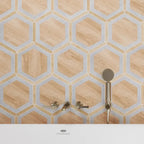 Montura Wood Look Porcelain Hexagon Tile