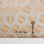 Montura Wood Look Porcelain Hexagon Tile