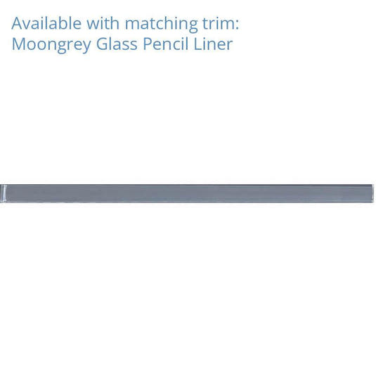 Moongrey Chevron Glass Mosaic Tile | Tile Club