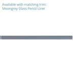 Moongrey Linear Glass Mosaic Tile | Tile Club