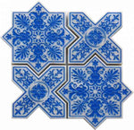 etched mosaic tile