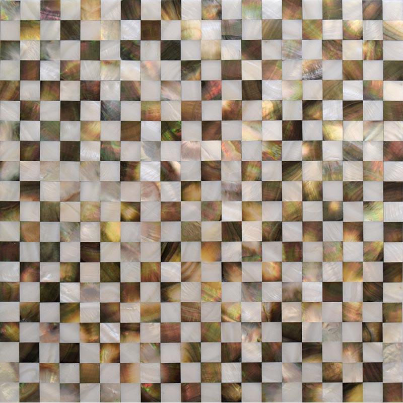 Mother Of Pearl Checker Board Mosaic Tile | Tile Club | Position1