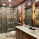 Luna Black 2.5x8 Ceramic Subway Tile | Tile Club