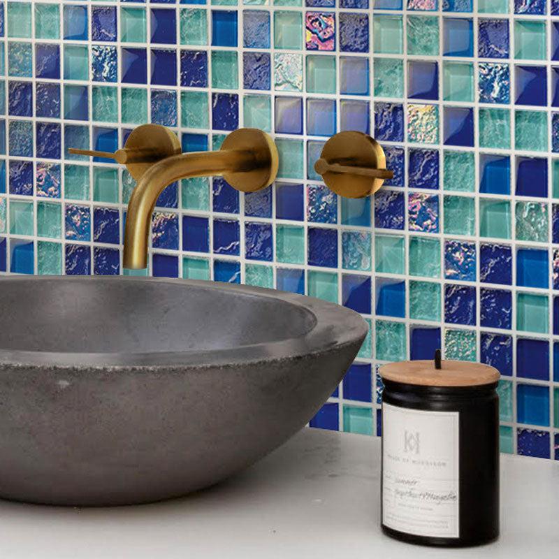 Nassau 1X1 Glass Square Tile
