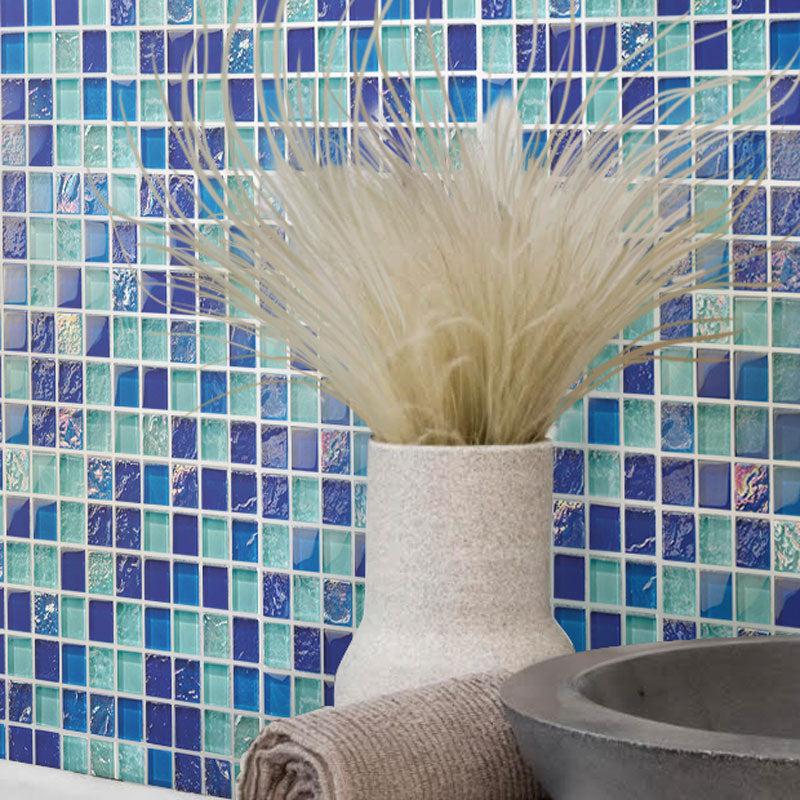 Nassau 1X1 Glass Square Tile