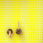 Neon Yellow Squares Glass Pool Tile | Tile Club