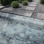 Nerida Blue Glossy 5.9" Porcelain Pool Tile | Tile Club