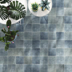 Nerida Indigo Matte 5.9" Porcelain Pool Tile | Tile Club