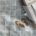 Nerida Sea Matte 5.9" Porcelain Pool Tile | Tile Club