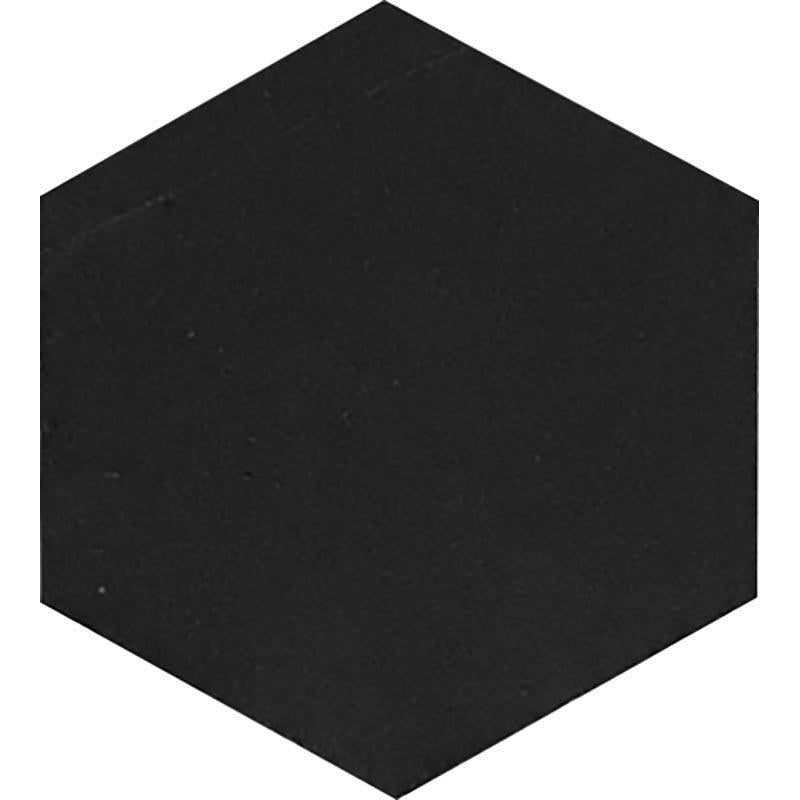 Nero Marquina 10 Inch Hexagon Honed Marble Mosaic Tile black hexagon tile