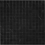 nero marquina polished mosaic tiles