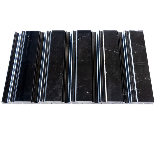 Nero Marquina Baseboard | Tile Club