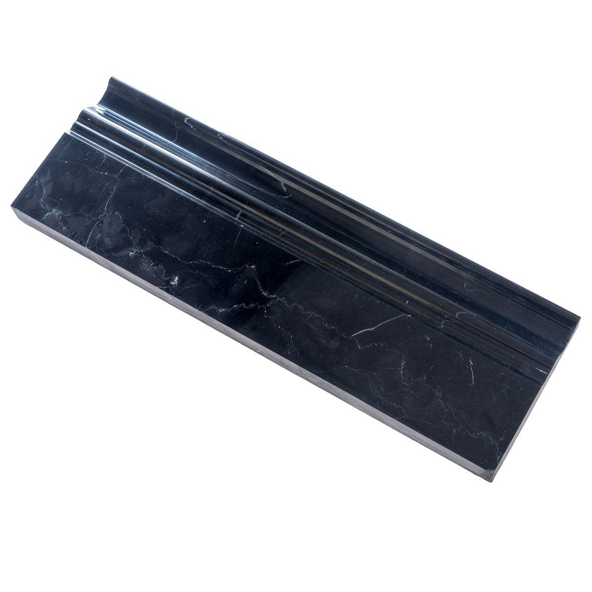 Nero Marquina Baseboard | Tile Club
