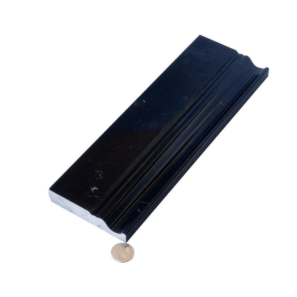 Nero Marquina Baseboard | Tile Club