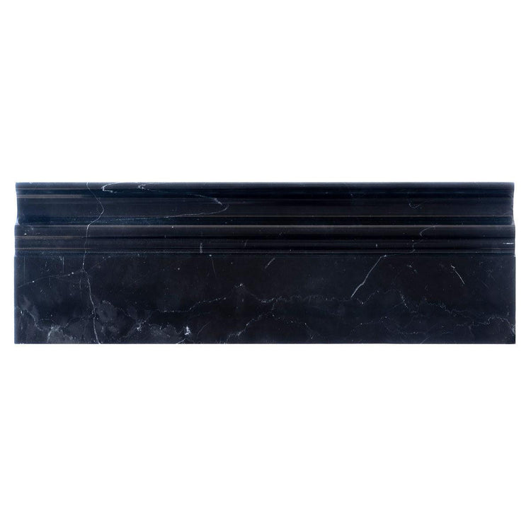 Nero Marquina Baseboard | Tile Club