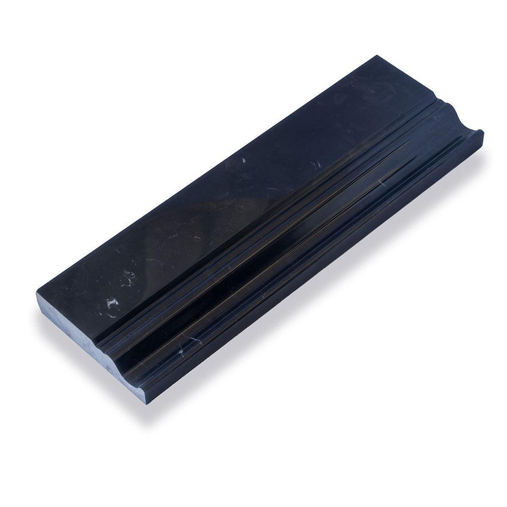 Nero Marquina Baseboard | Tile Club