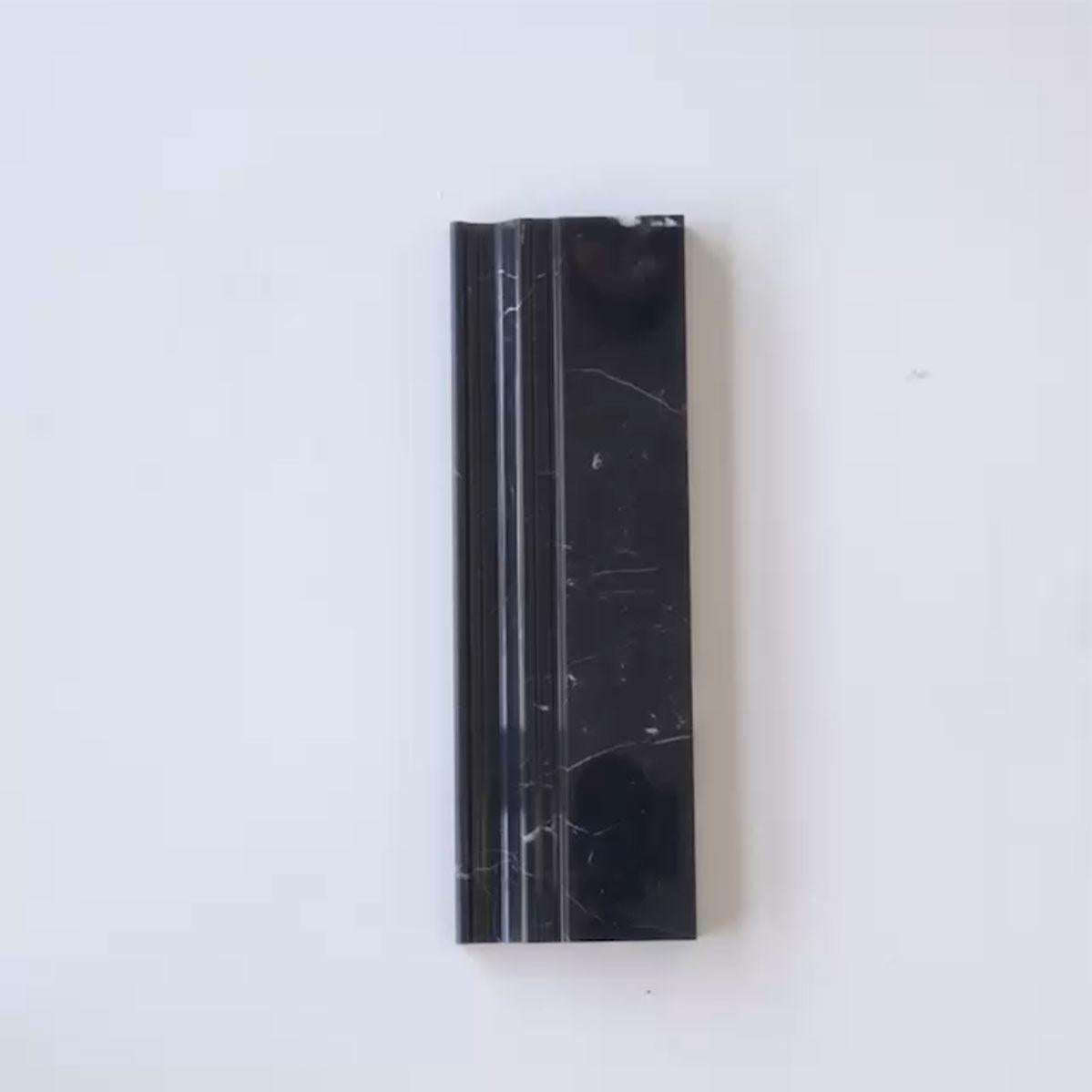 Nero Marquina Baseboard | Tile Club