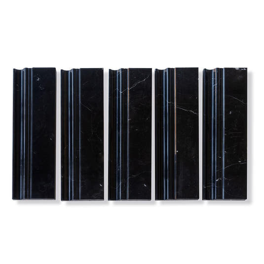 Nero Marquina Baseboard | Tile Club