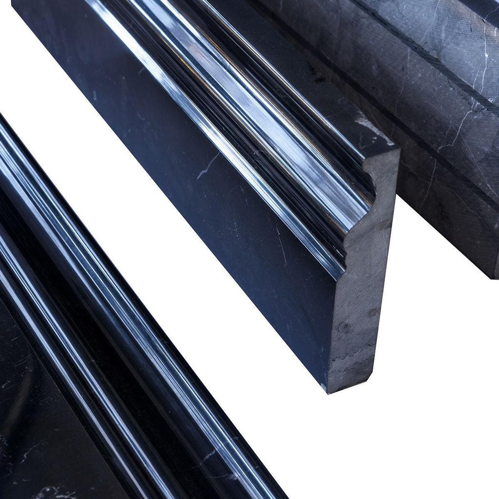 Nero Marquina Baseboard | Tile Club