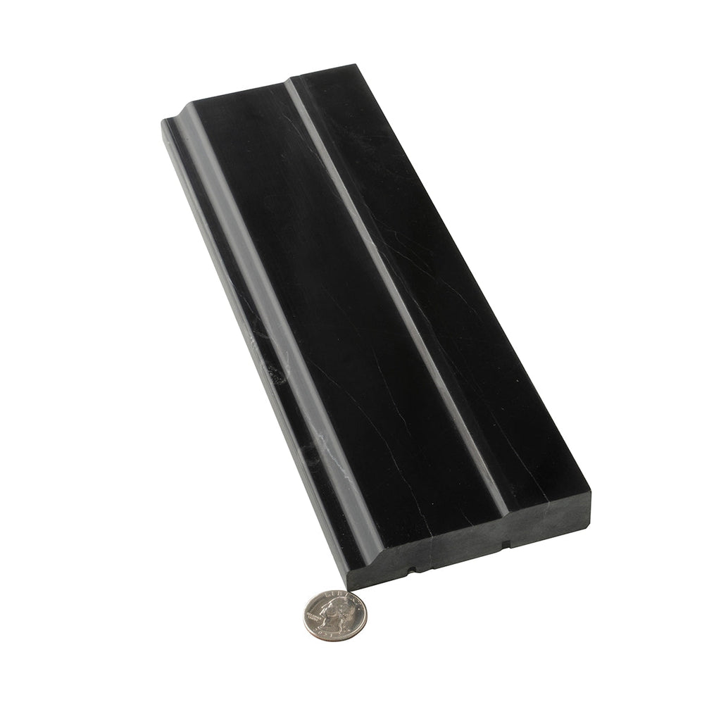 Nero Marquina Baseboard Polished | Tile Club