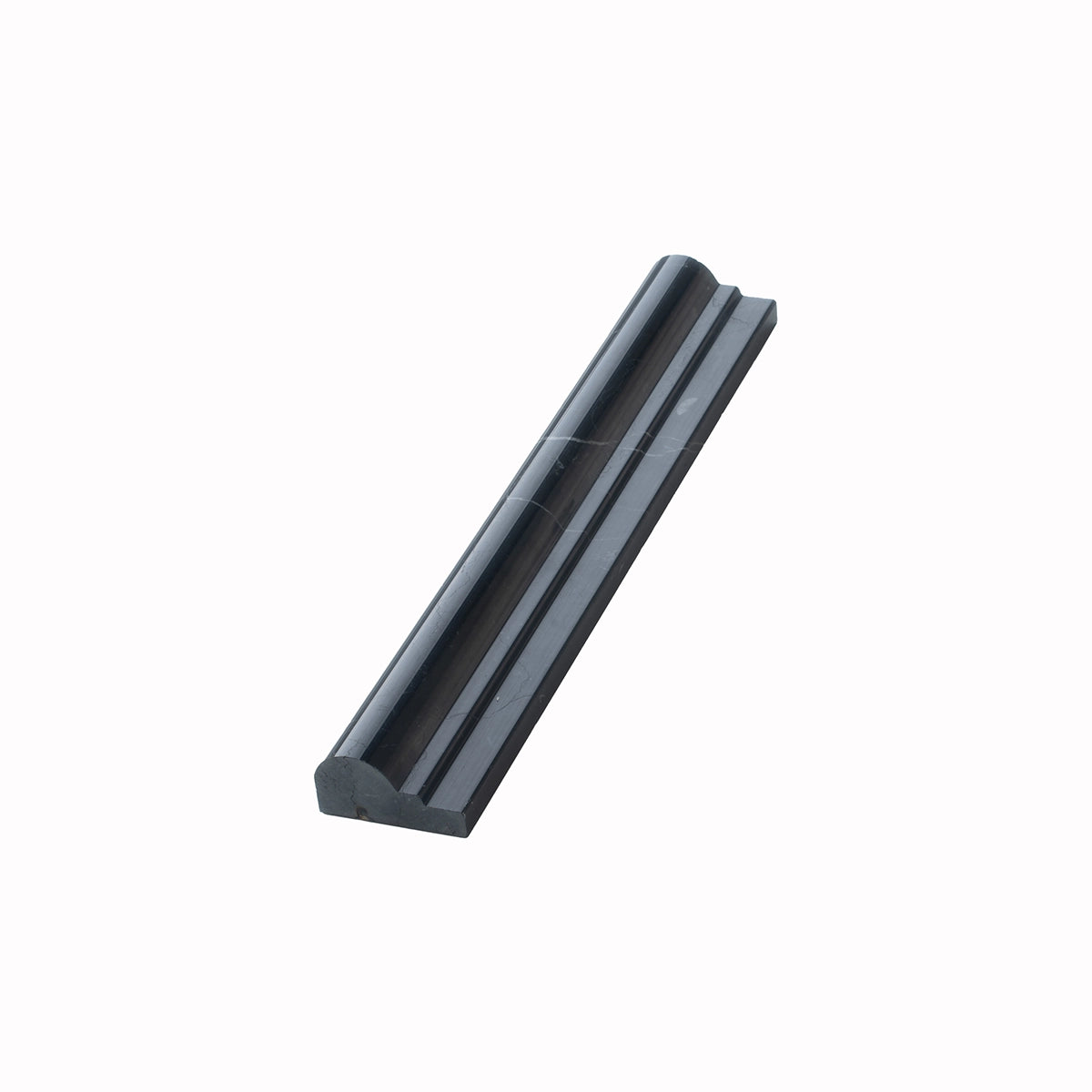 Nero Marquina Marble Chair Rail Polished | Tile Club