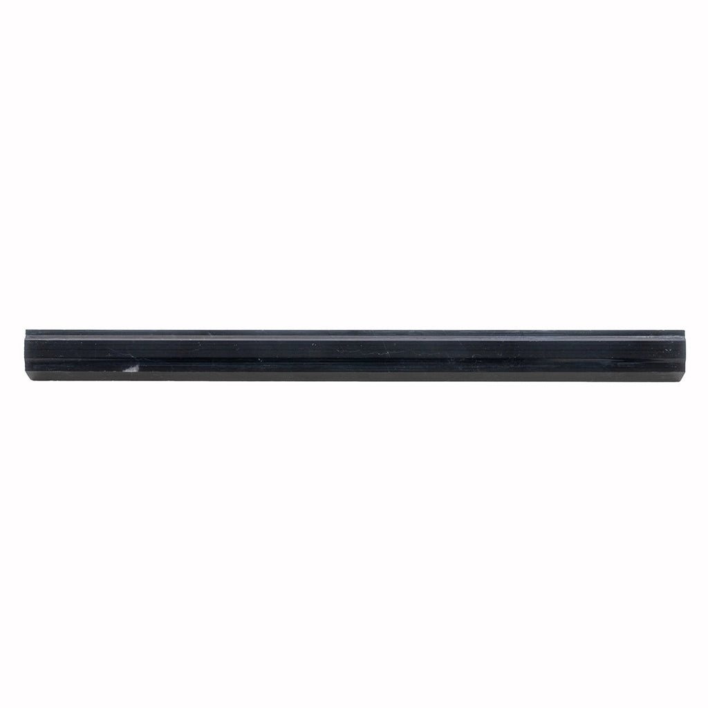 Nero Marquina Marble Nova Pencil Liner Polished | Tile Club