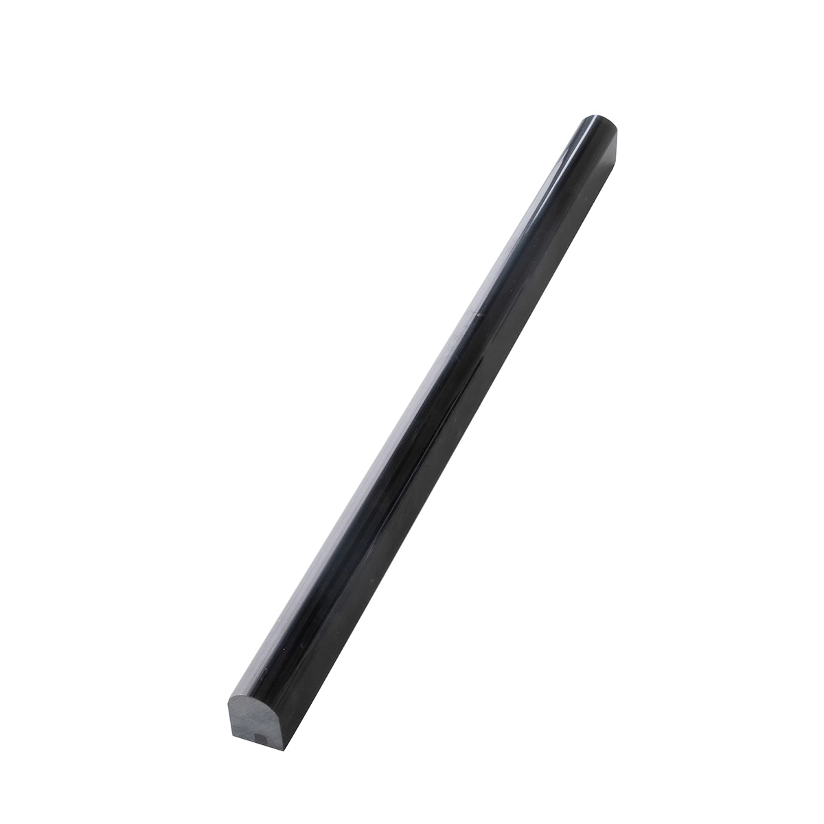 Nero Marquina Marble Pencil Liner Polished | Tile Club