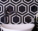 Black Mosaic Tile