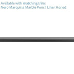 4" x 12" Nero Marquina Honed Marble Subway Tile | Tile Club