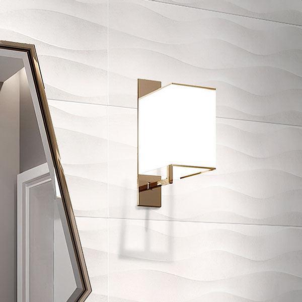 Modern Square Lamp on Neutral Blanco Five Wall 